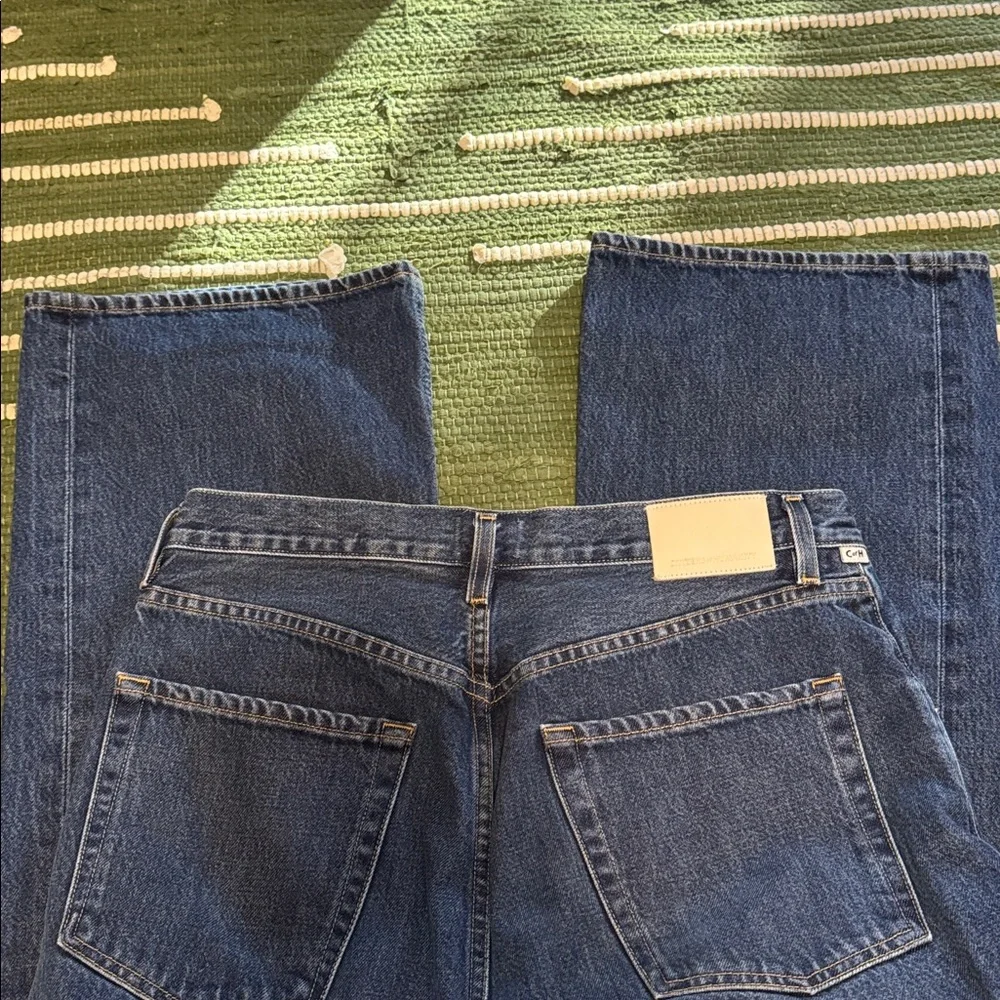 Citizens Of Humanity Dark Blue Flare Jeans - Picture 6 of 9